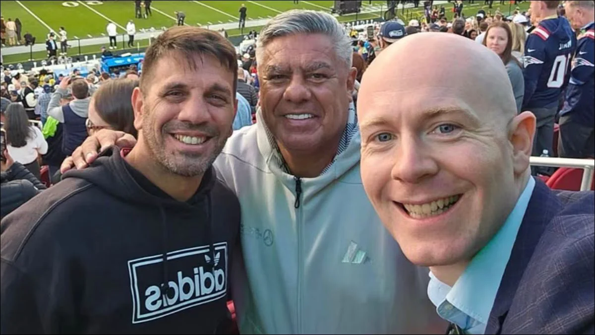 Claudio Tapia viajó al Super Bowl y se reunió con Gianni Infantino en Estados Unidos