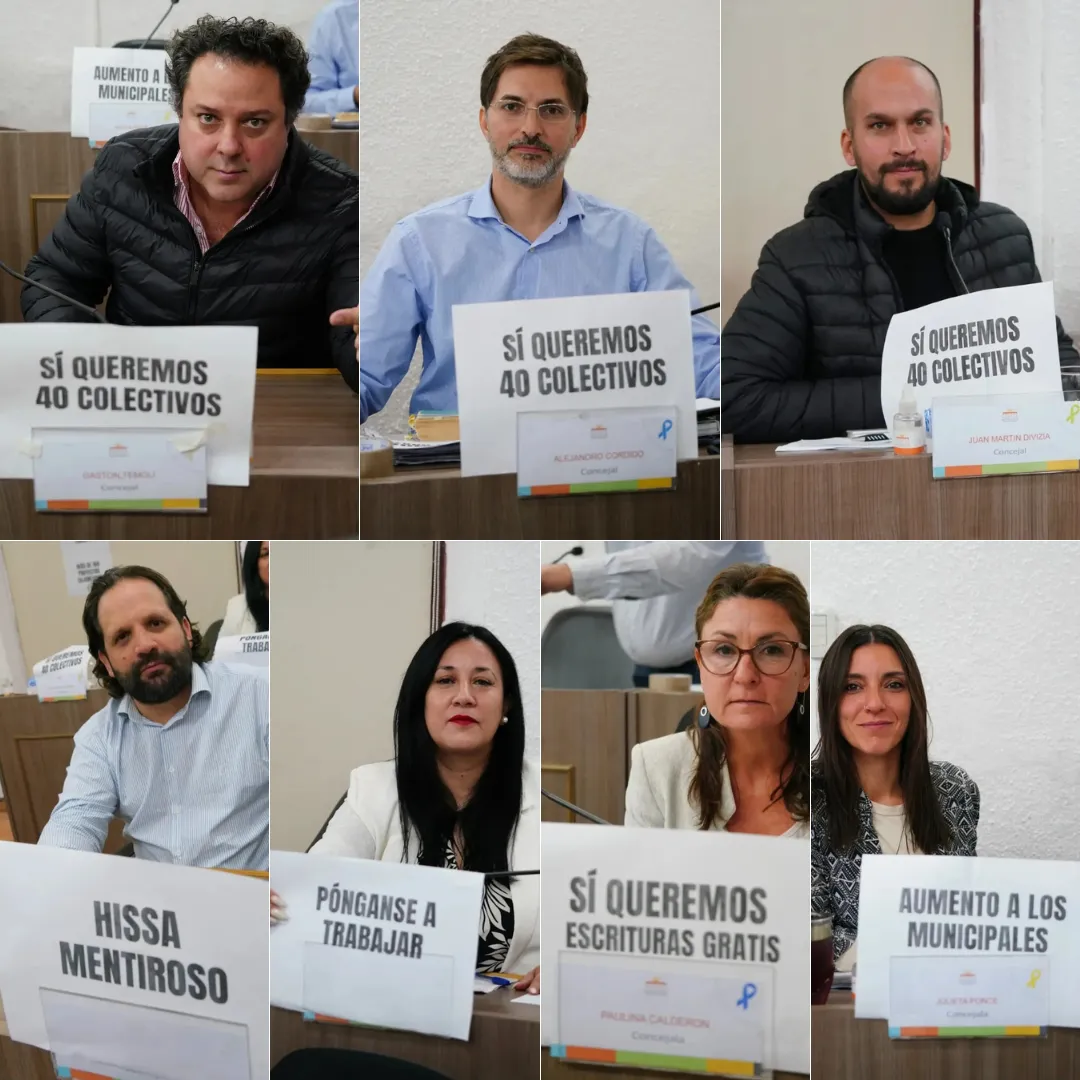 Concejales de la oposición si se presentaron a trabajar